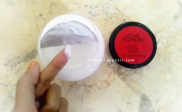 Parfumed Body Cream Love Potion by Oriflame Review