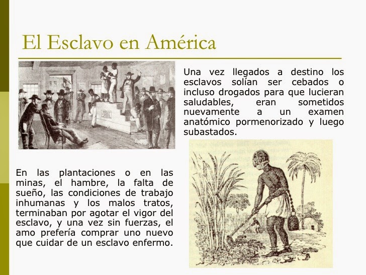 LA ESCLAVITUD EN AMERICA LATINA
