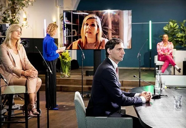 Queen Maxima gave a speech at the online meeting on financial vulnerability in (new) economic reality of Money Wise platform