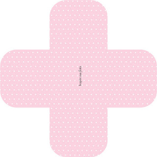 Fiesta de Strawberry Shortcake Bebé: Invitaciones, Cajas e Imprimibles para Imprimir Gratis. Cajitas abiertas para poner caramelos, mazapanes o pastelitos.