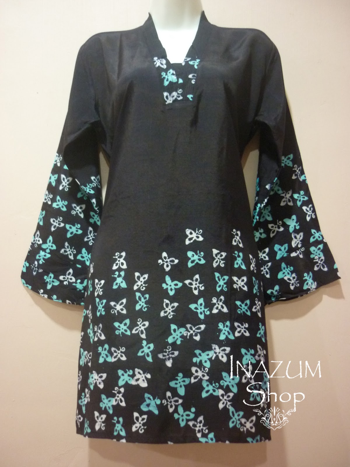 Inazum Shop: Blouse Floral Batik Terengganu