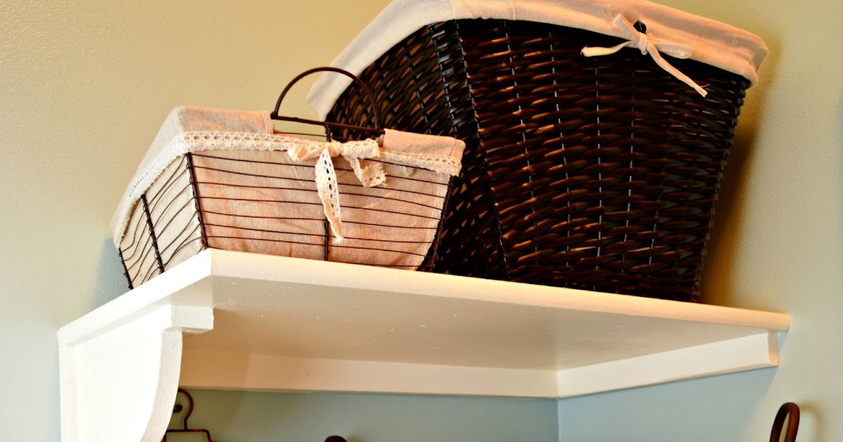 How to Build a Shelf Laundry Room Makeover Adventures of a DIY Mom