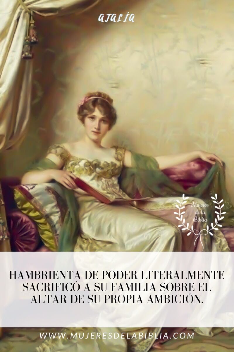 Atalía y Josaba Mujeres de la biblia MUJERES DE LA BIBLIA