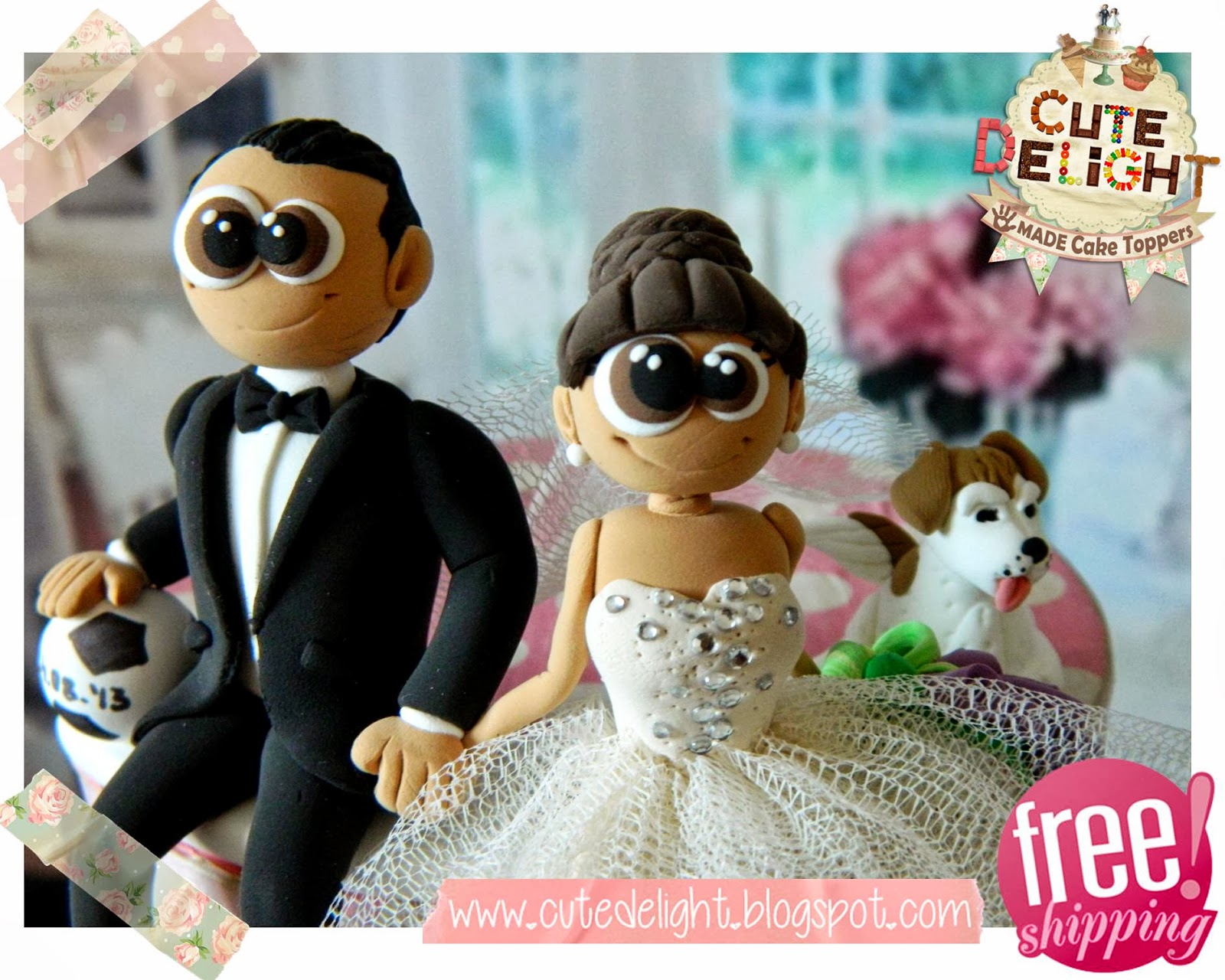 Wedding cake toppers, Custom Cake Topper, Funny cake toppers, Cake