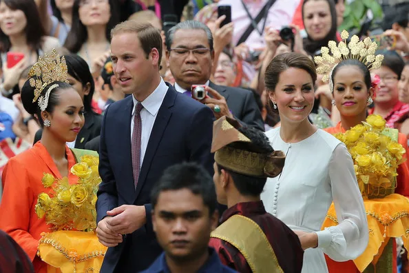 Prince William and Catherine, Duchess of Cambridge depart Kuala Lumpur airport for Sabah Malaysia. Catherine, Duchess of Cambridge and Prince William, Duke of Cambridge