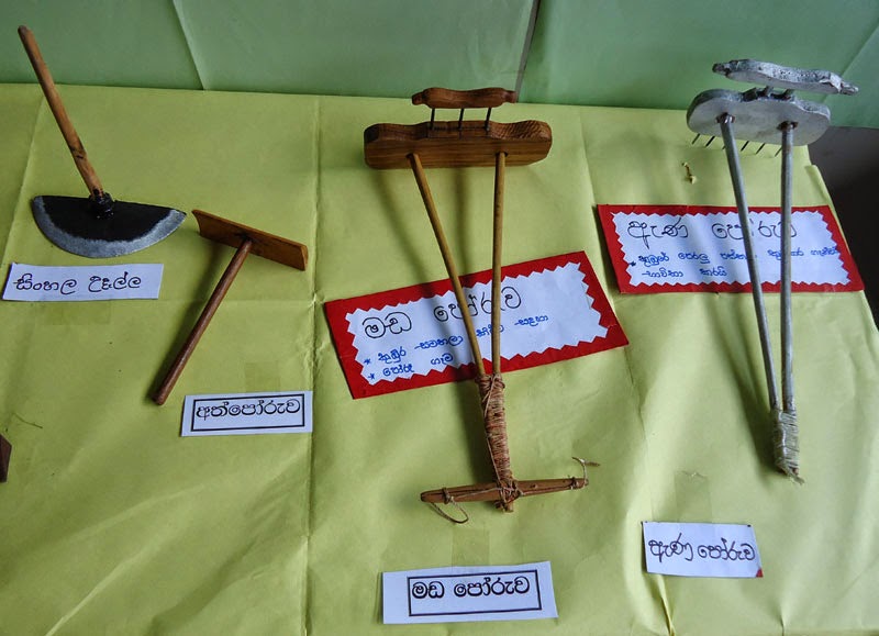 Sri Lankan Woman සාම්ප්‍රදායික ගොවි උපකරණ (Traditional Farming