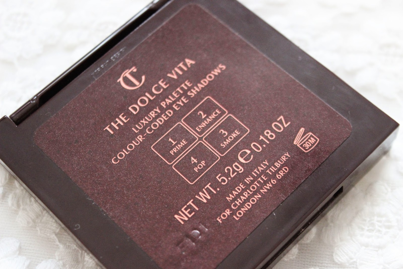 Charlotte Tilbury: The Dolce Vita Eyeshadow Quad // Review Charlotte Tilbury: The Dolce Vita Eyeshadow Quad // Review