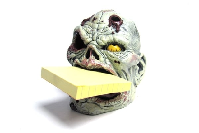 Đồ cắm bút tạo hình đầu zombie Đồ cắm bút tạo hình đầu zombie