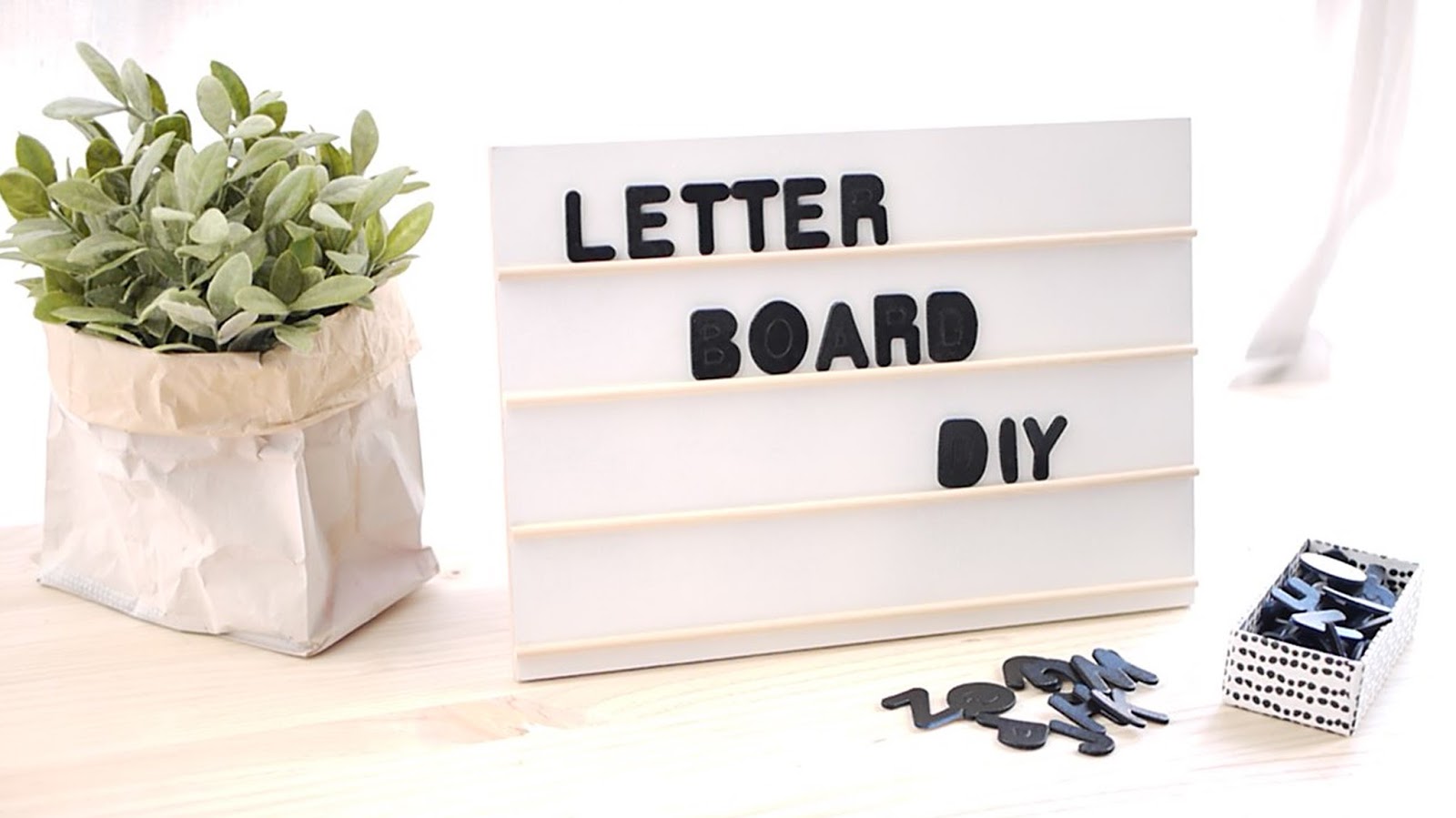 DIY LETTER BOARD HANDBOX