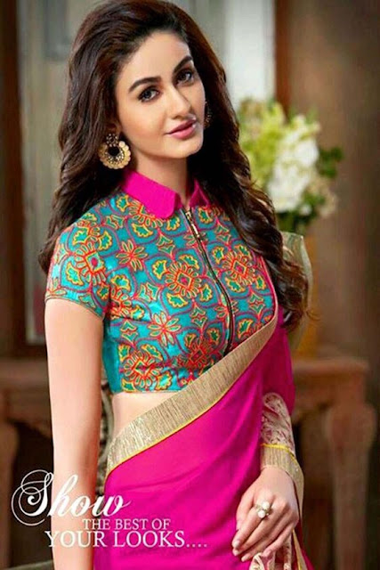 Latest Saree Blouse Front Neck Designs Indian Saree Blouse