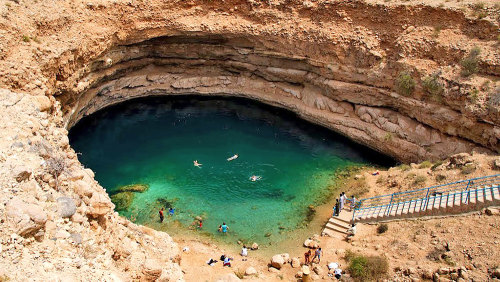 mother nature bimmah sinkhole