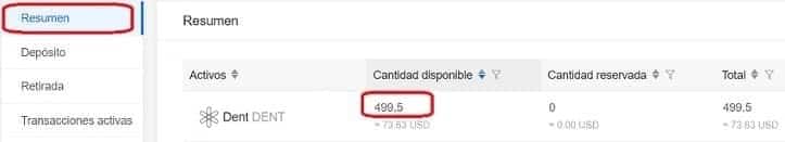 saldo DENT en kucoin o binance retirar saldo DENT kucoin a wallet personal