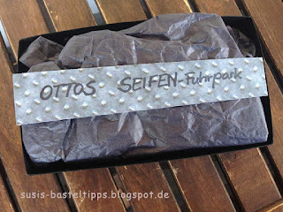 Männer-Seife in LKW Form Männer-Seife in LKW Form gießseife laster führerhaus geschenkidee von stampin up demonstratorin in coburg