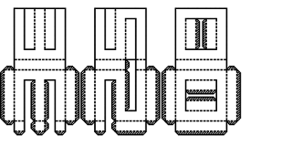Mona-Egypt: حروف انجليزية مجسمة جاهزة للطباعة
