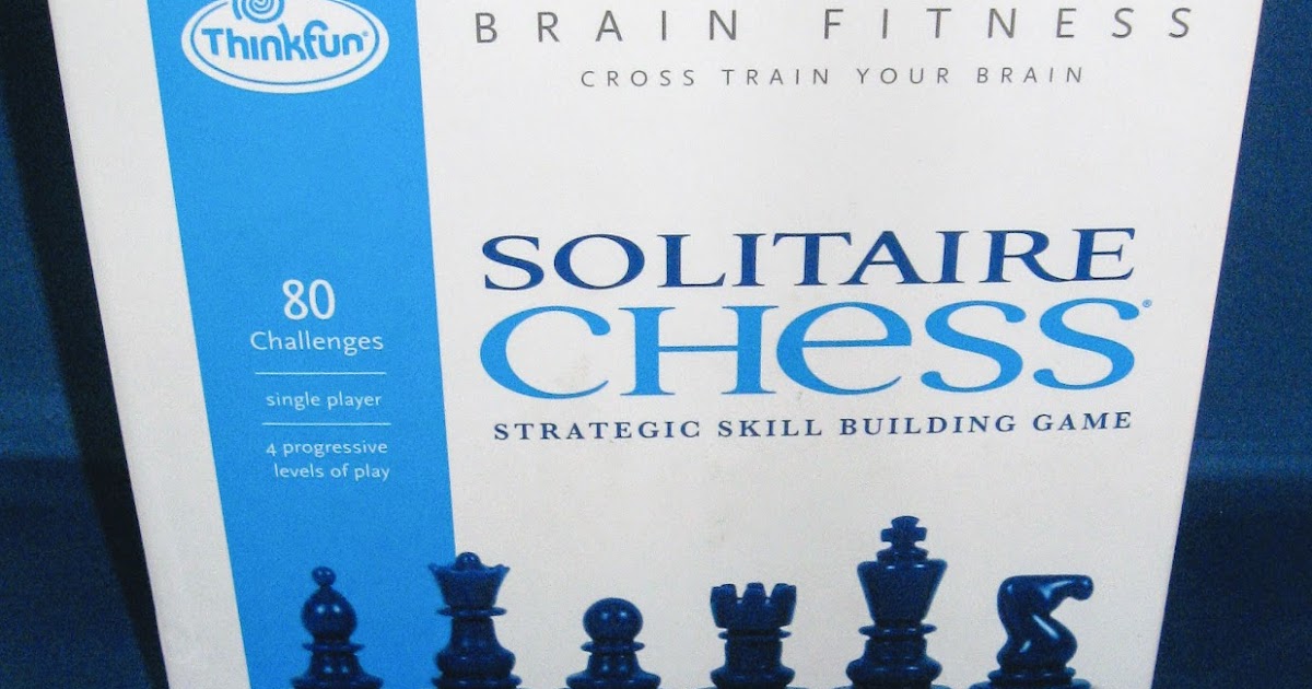  ThinkFun Brain Fitness Solitaire Chess - Fun Version