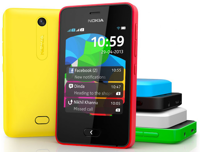 Nokia Asha 501 (Single SIM) - Nokia Asha 501 Dual SIM - Colores disponibles