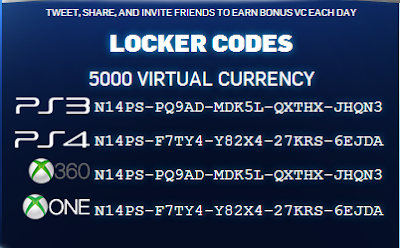 NBA 2K14 Locker Codes Free VC