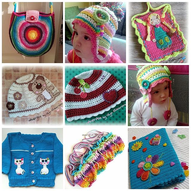 Projects based on VendulkaM crochet patterns