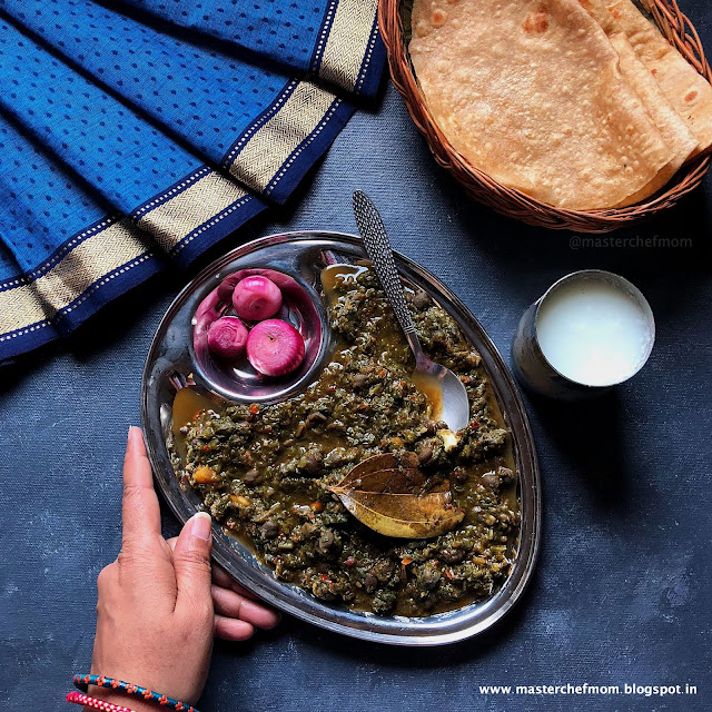MASTERCHEFMOM Palak Channa Spinach and Black Garbanzo Bean Curry Recipe