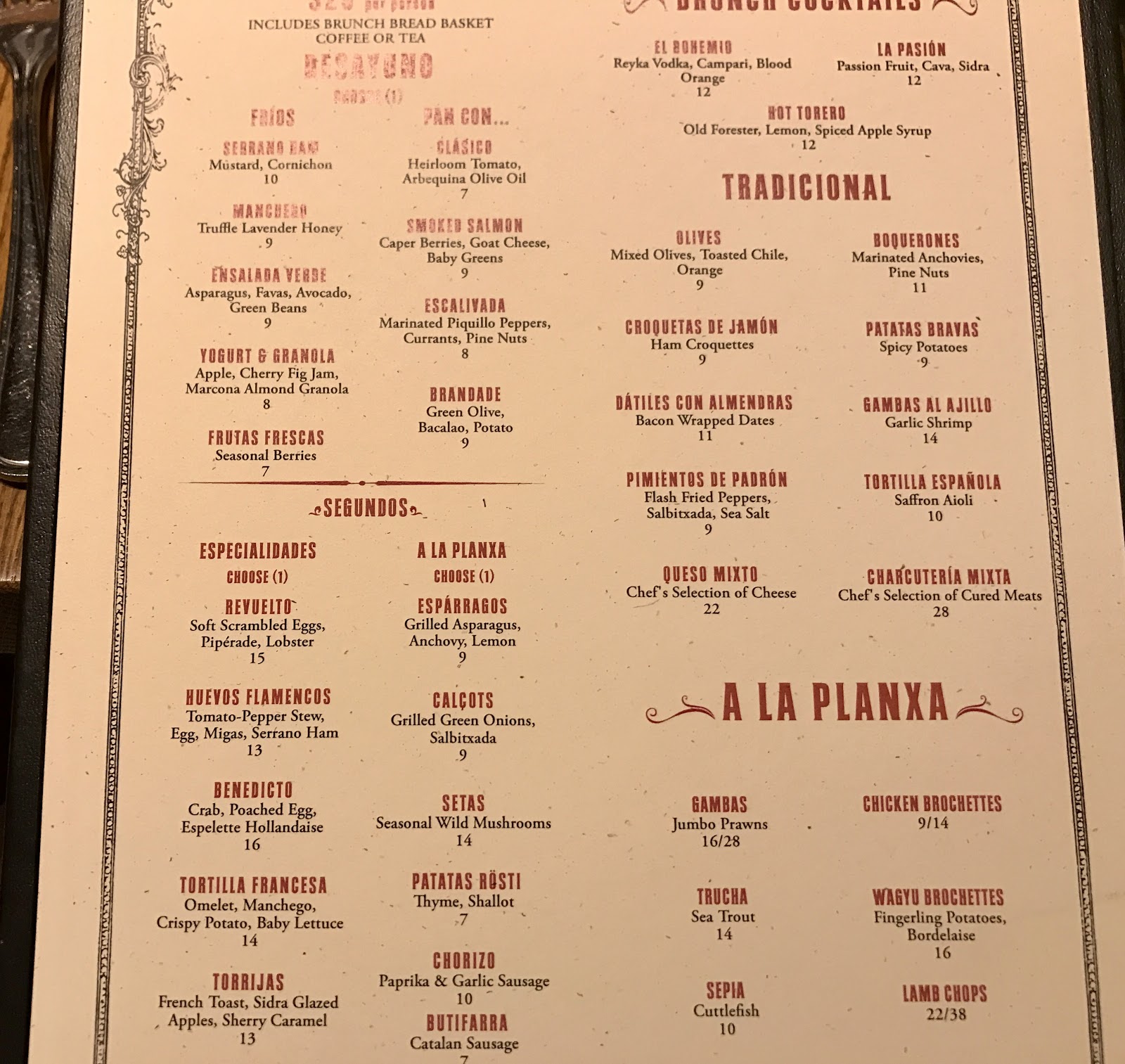 Resturant Week At Amada