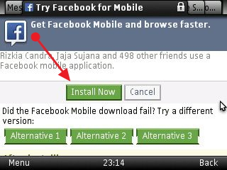 Link download file facebook .jad Link download file facebook .jad
