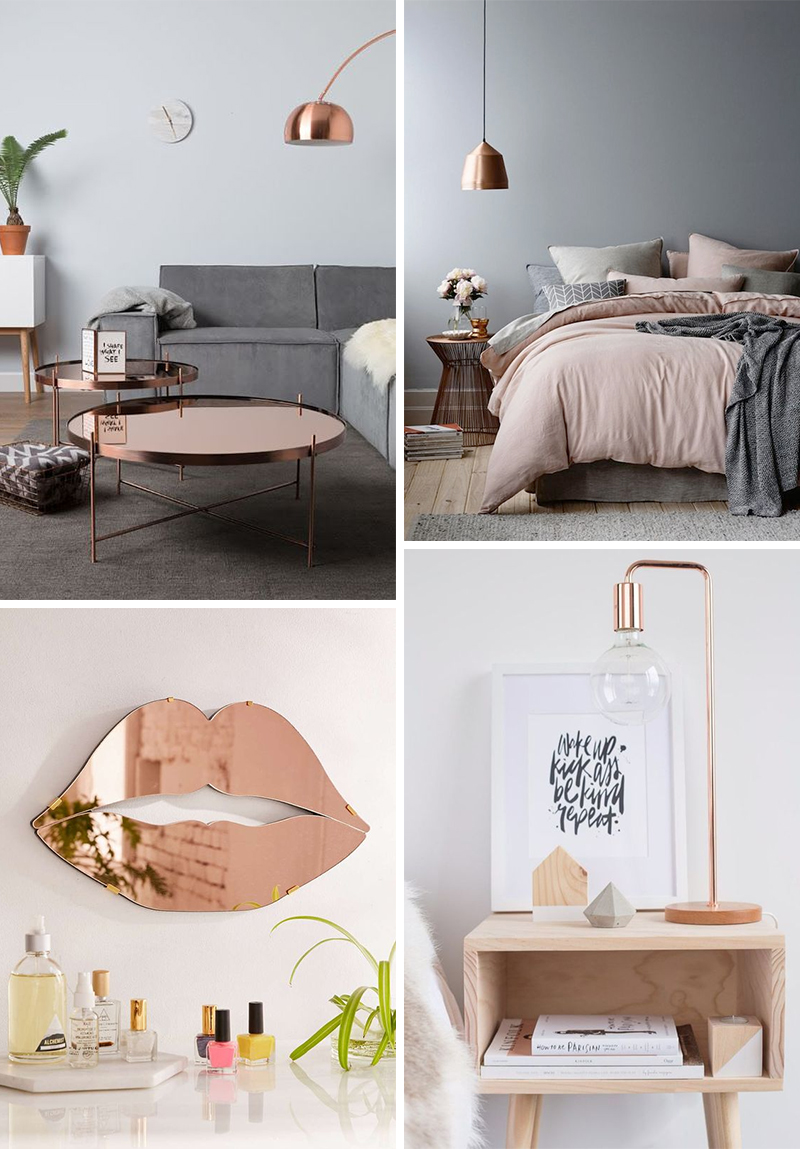 Decoração Rose Gold Decoração Rose Gold