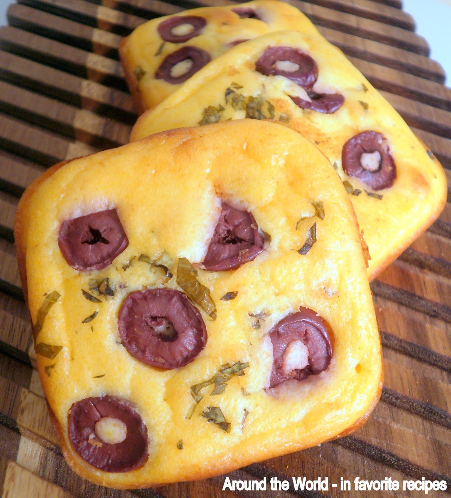 Around the World in favorite recipes Spanish Corn Bread