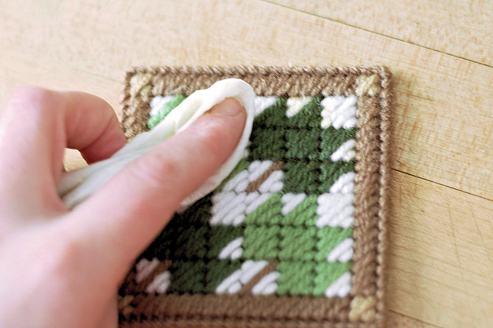 Strings Away! Tip Tuesday Cleaning Plastic Canvas