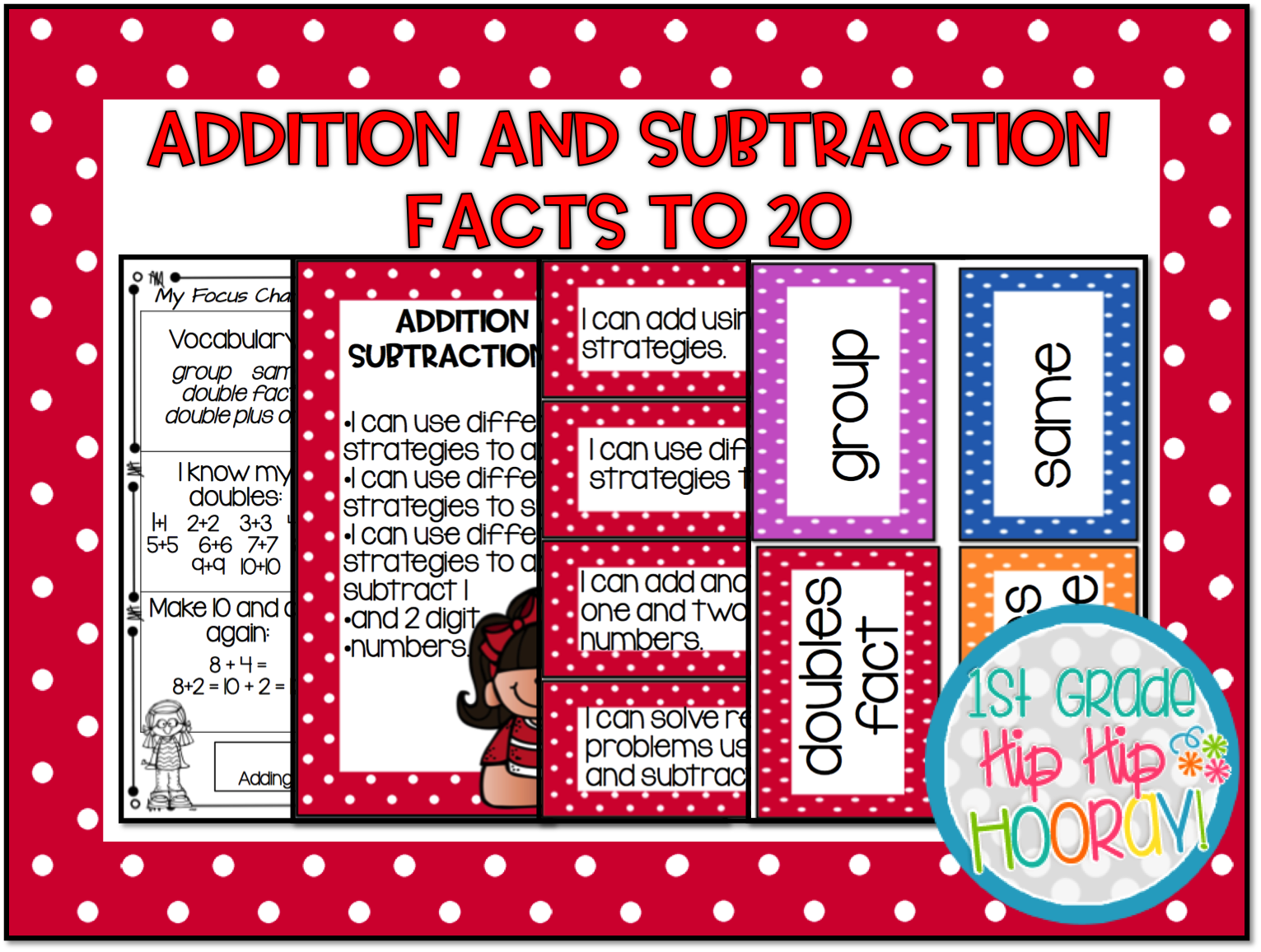 Addition Facts To 20 Chart