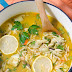 LOADED LEMON ARTICHOKE ORZO SOUP RECIPE