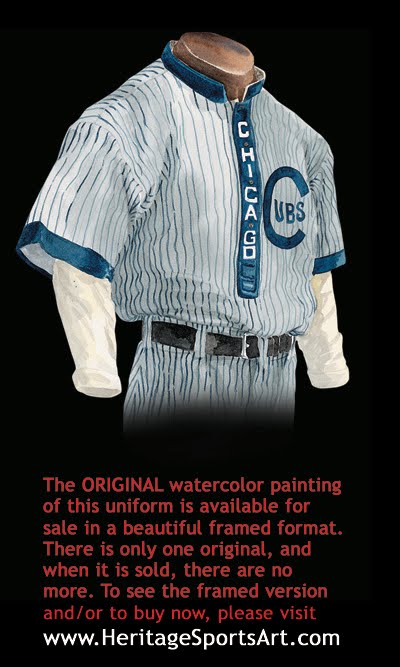 cubs jersey history