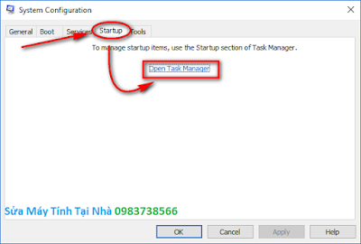 Bấm váo Open Task Manager