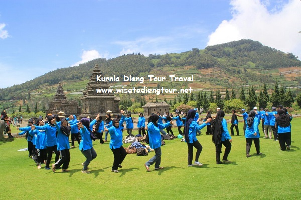 paket outbound di dieng 