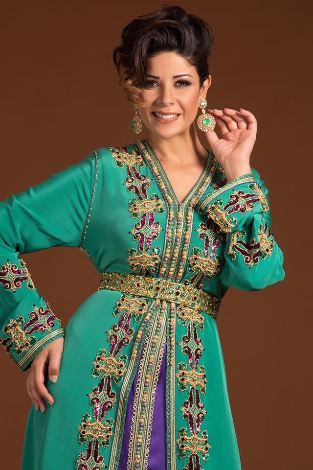 Nouveau Caftan Marocain 2018 Présenté par Leila Hadioui Caftan