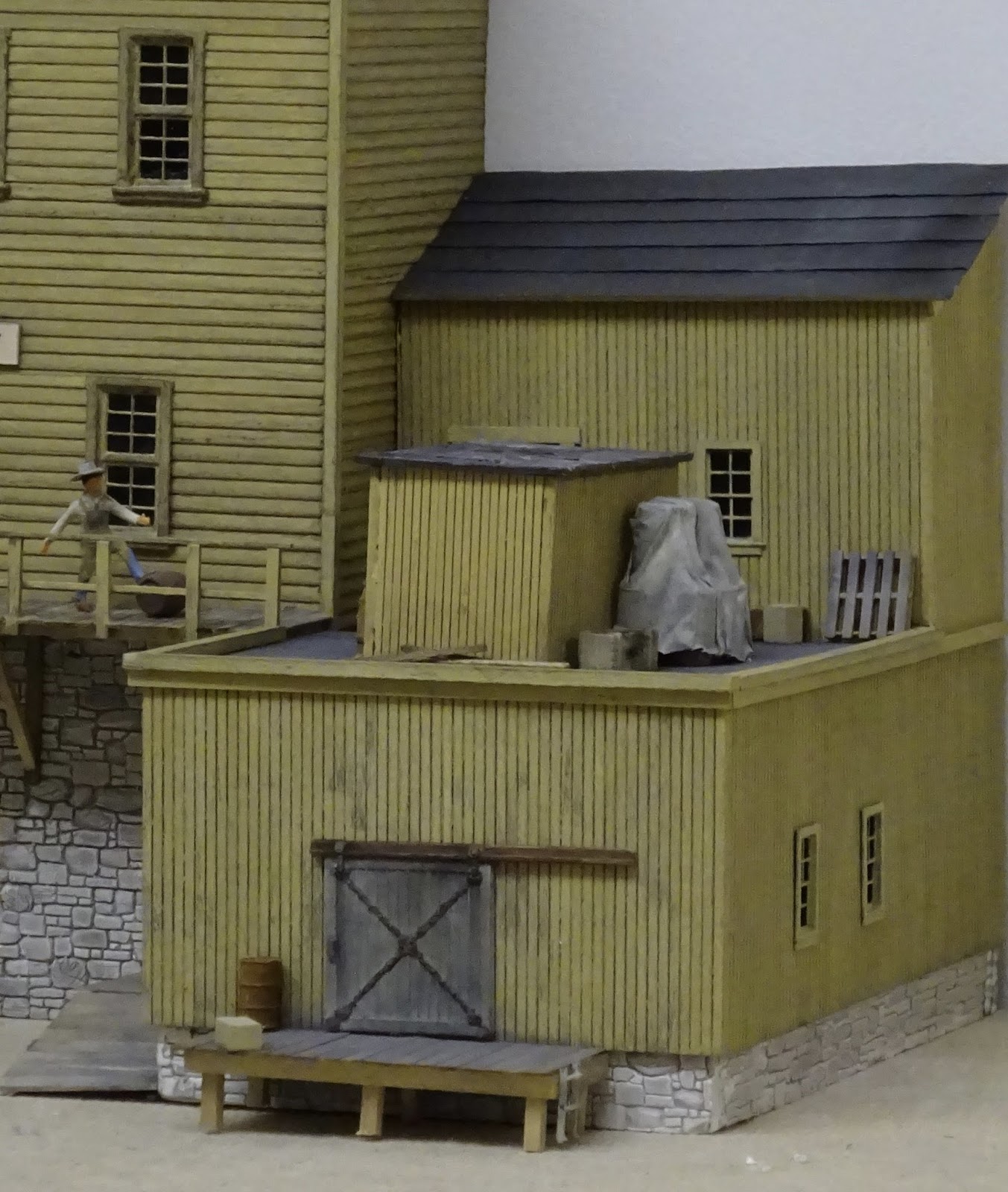 Model Railroad Minutiae Glue Factory Storage And Shipping Building