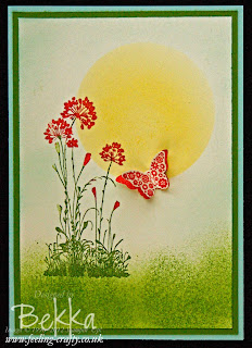 Serene Silhouettes Class Card by Stampin' Up! Demonstrator Bekka Prideaux - find out about her fun classes here