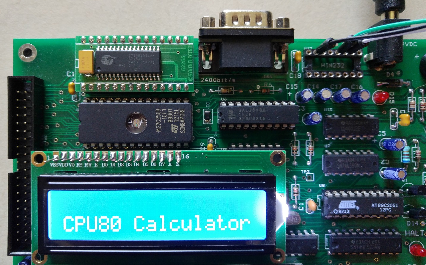 Synthelectro The Wichit Sirichote Z80 MICROPROCESSOR KIT.