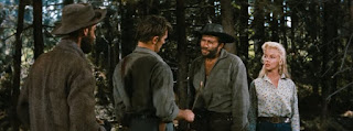 Douglas Spencer - Robert Mitchum - Murvyn Vye - Marilyn Monroe