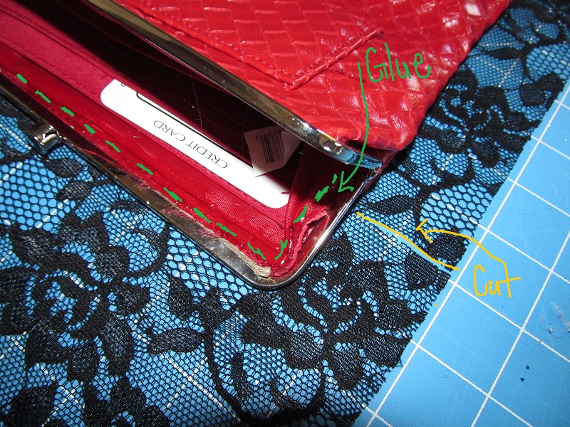 WobiSobi Project ReStyle 52, Lace Clutch, DIY