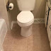 Mom Totally Transforms Her Bathroom By Dumping Black Paint On The Floor And Drawing Fake Tiles
