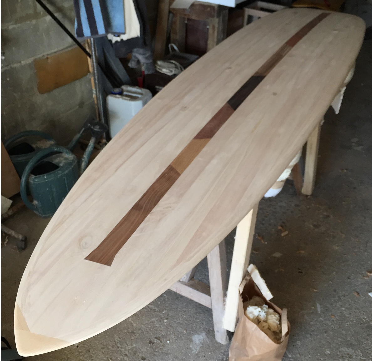 Wooden Surfboards: JB from France experiments with wooden boards