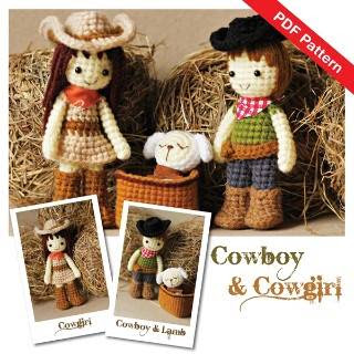 PATRON COWBOY AMIGURUMI 28107