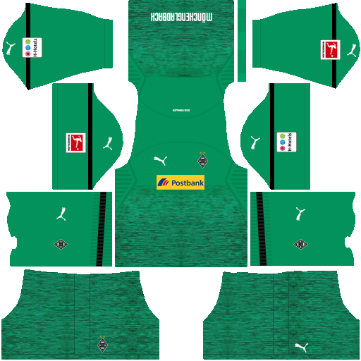 kit dream league soccer 2019 borussia monchengladbach