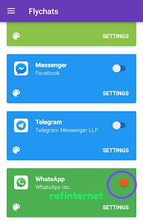 Cara membuat bubble chat whatsapp serta notifikasinya