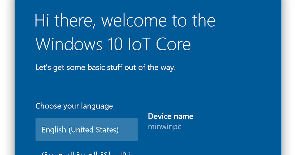 Rendered Obsolete Win 10 IoT Core