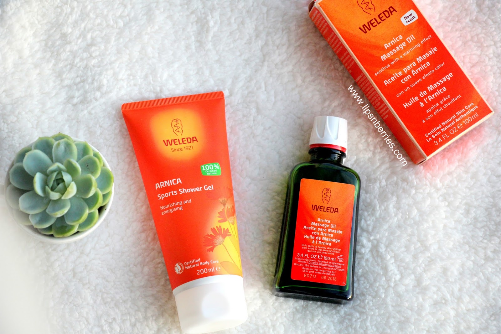Weleda Arnica Sports Shower Gel Review LIPS n BERRIES