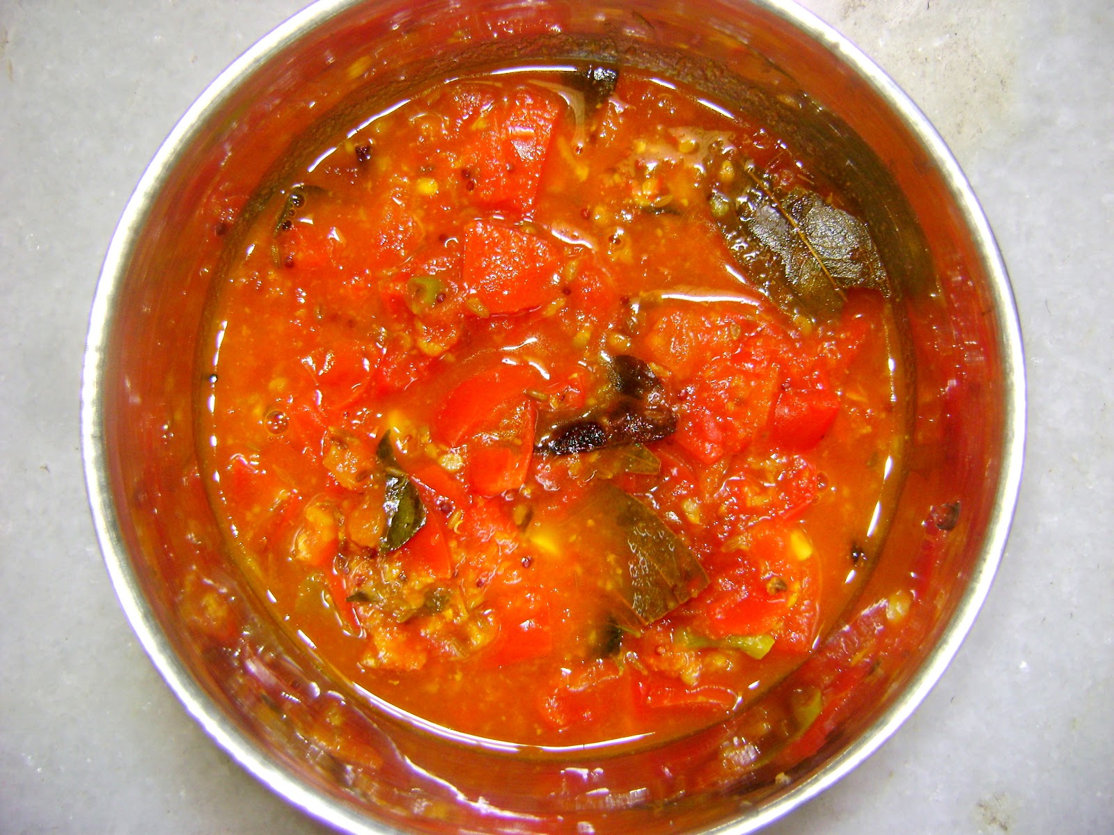 Tomato Curry My World Delight