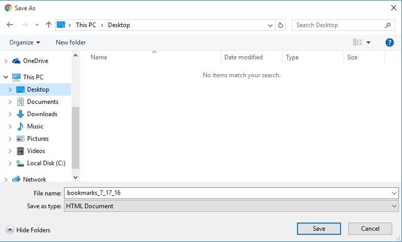 Bookmark Ninja: How to export your bookmarks from your browser?