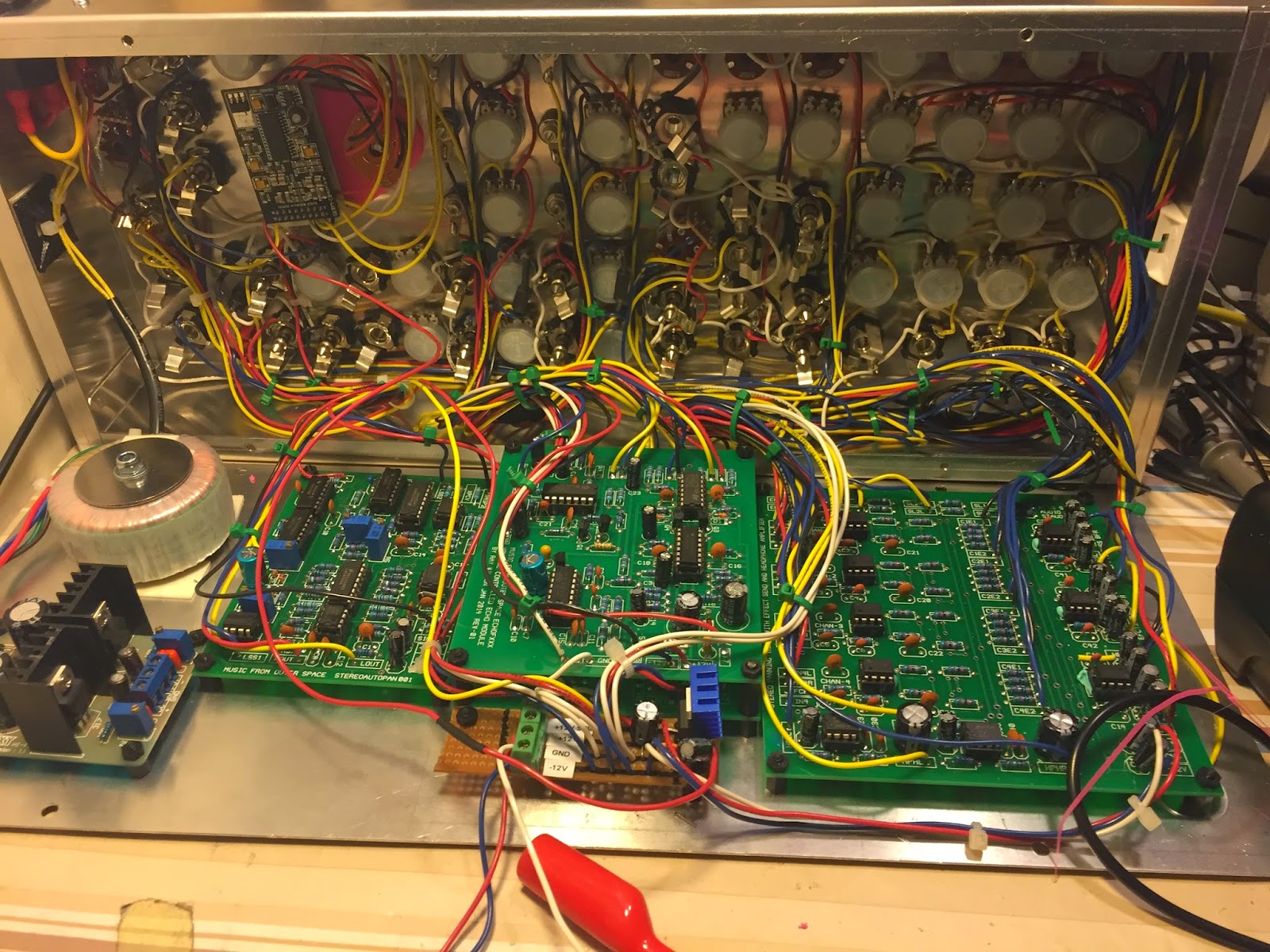 DIYcrap DIYcrap audio mixer 3. FV1 Reverb