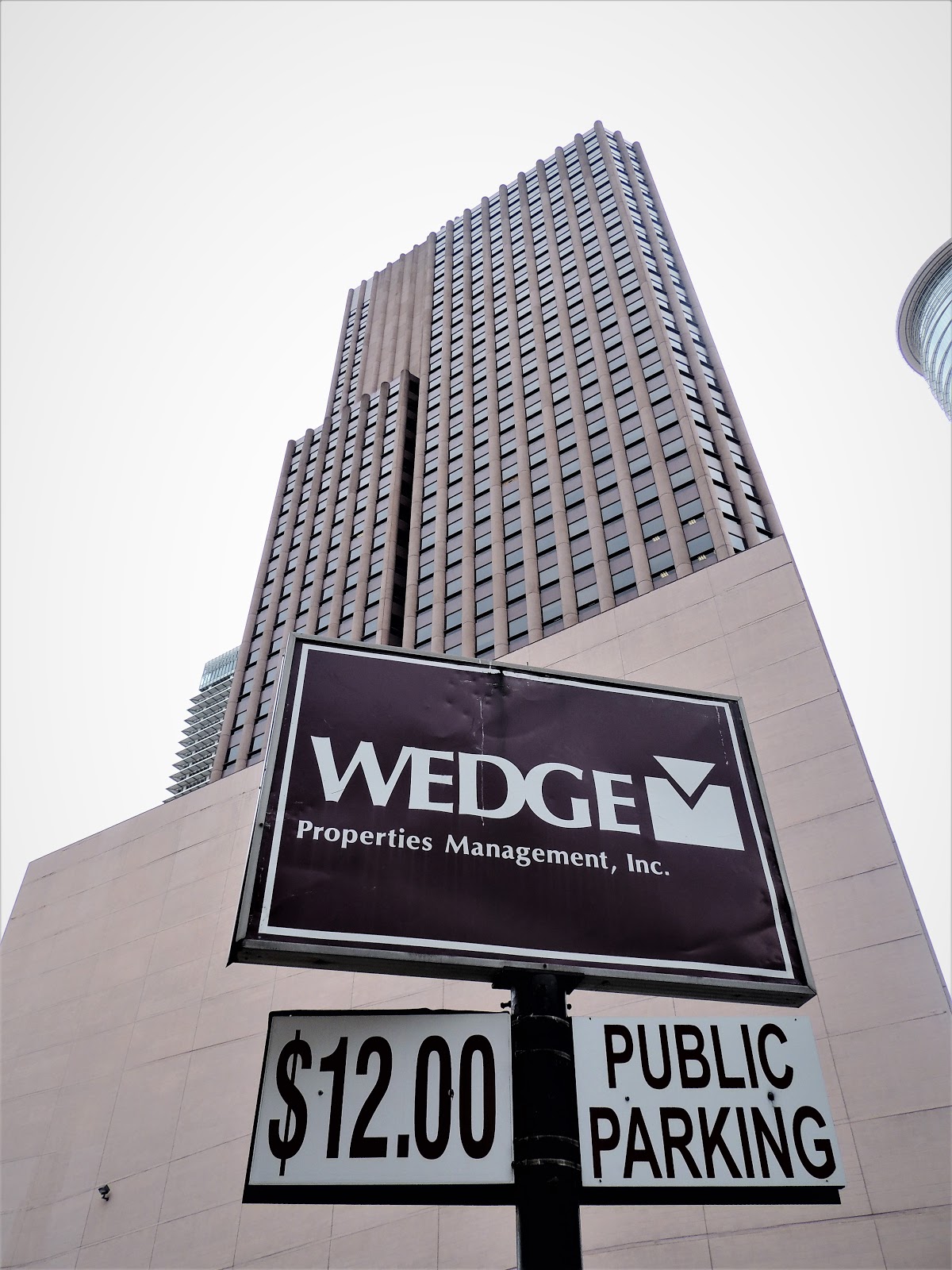 Houston in Pics 1415 Lousiana Wedge Tower and Parking